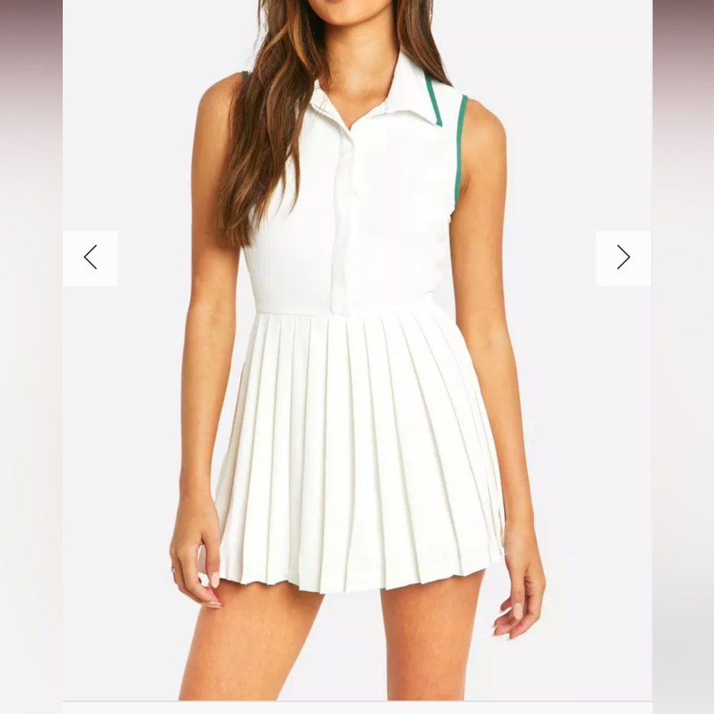 NWT BOOHOO Tennis Romper